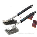 Portable Stainless Steel Barbecue Grill Brush